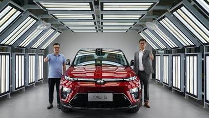 天際汽車長沙工廠投產，第二款量產車天際ME5開啟預售